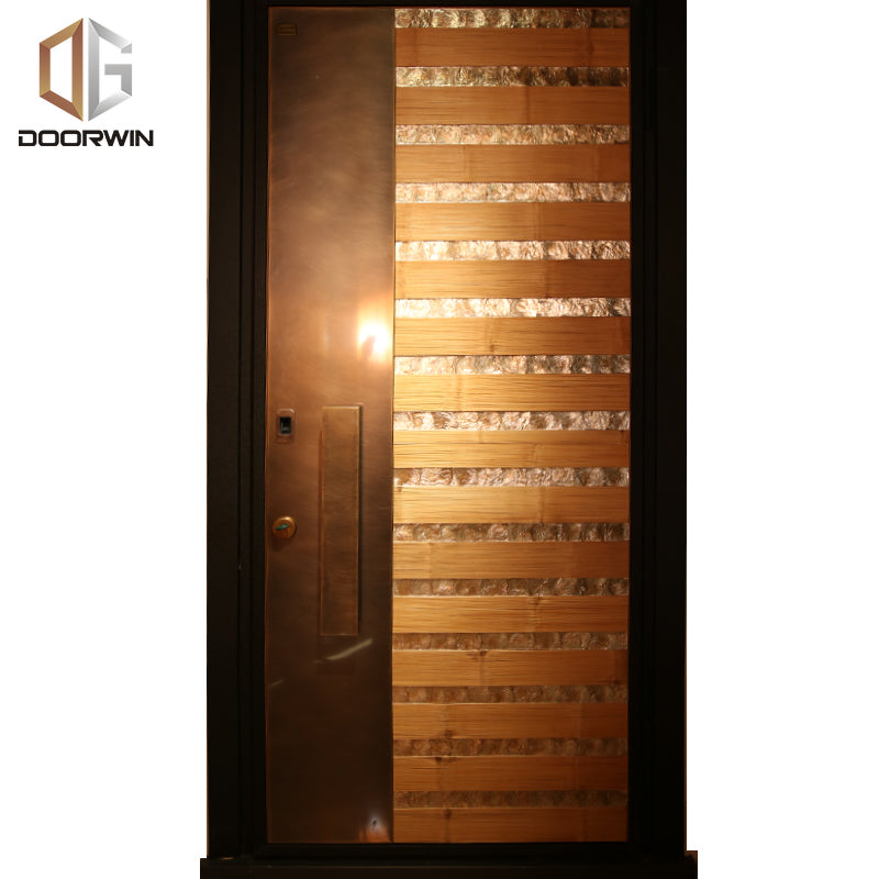 Doorwin 2021New design front entry door styles external timber doors exterior wood