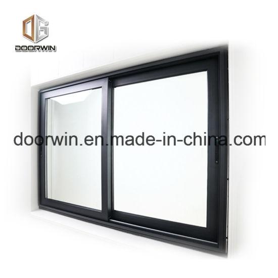 DOORWIN 2021Heat-Insulation Aluminum Sliding Window of Double Glass - China Aluminum Horizontal Sliding Window, Aluminium Window