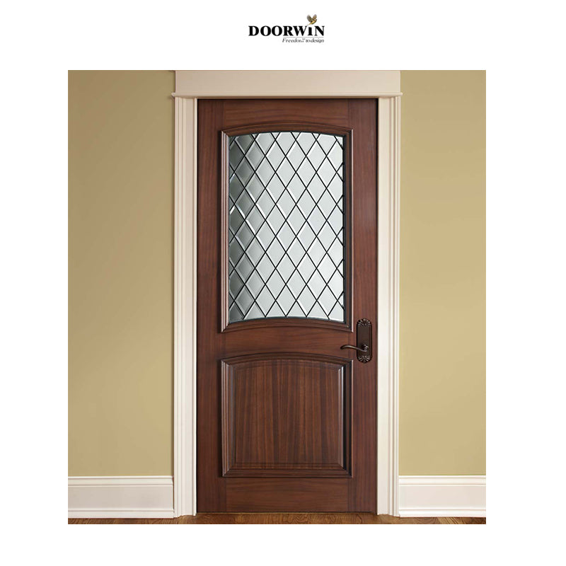 Doorwin 2021Good quality curved glass door craftsman style front with sidelights