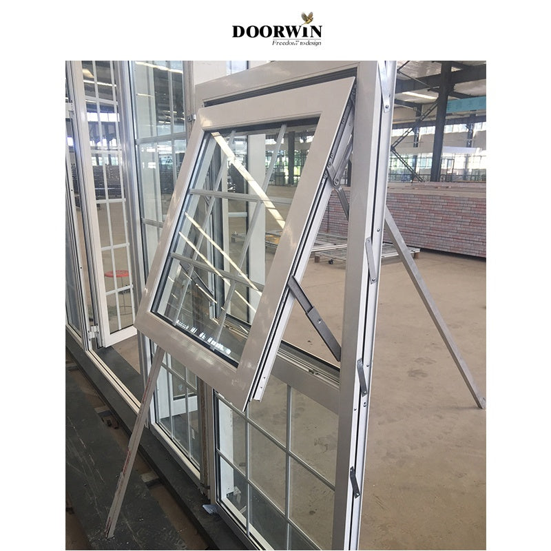 Doorwin 2021Cleveland cheap hot sale modern sound proof insulation aluminum awning window prices