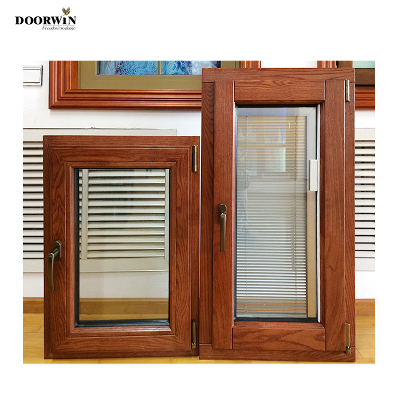 Doorwin 2021PHI Certified Energy Efficient Triple Glazed Thermal Insulation shutter Window thermal insulation window