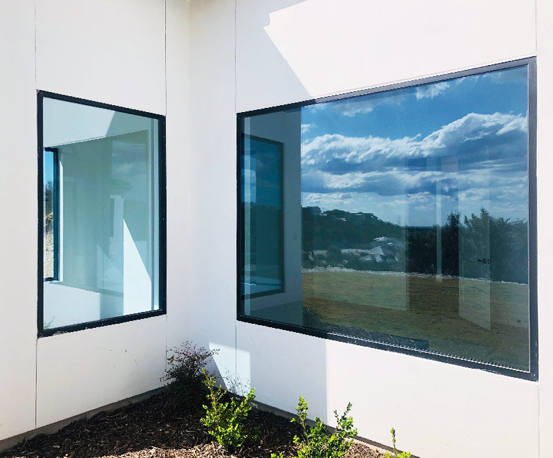 Doorwin 2021Modern design Atlanta aluminum clad wood fixed panel window