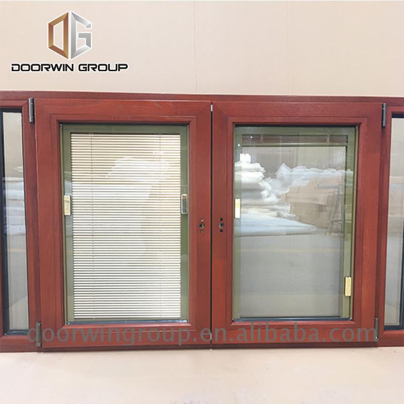 Doorwin 2021Factory direct supply impact resistant windows prices hurricane hot- sale casement window shutters