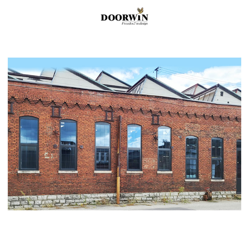 Doorwin 2021The newest beautiful picture aluminum window and door basic fixed apartments with big windows
