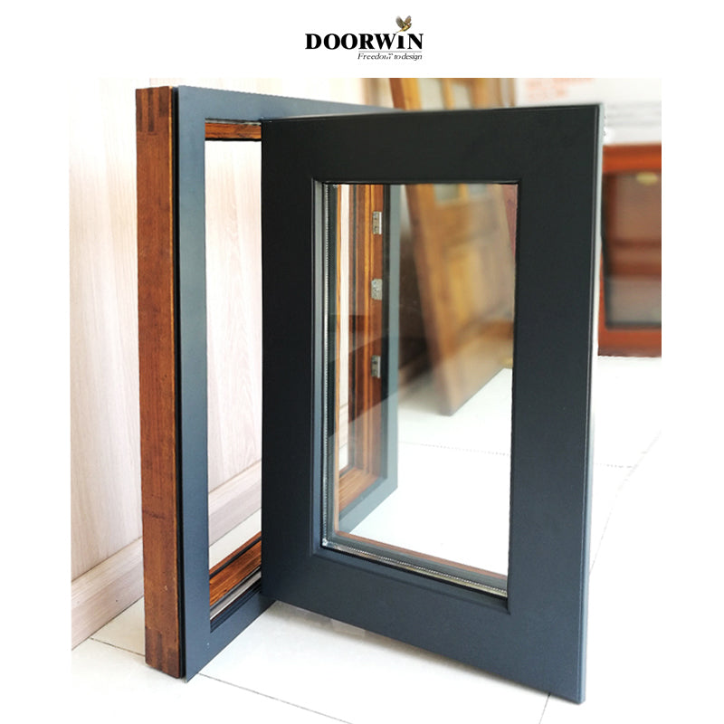 Doorwin 2021100% good comments out-swing opening Aluminium alloy window with NFRC certificate