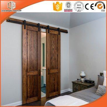 DOORWIN 2021High Quality Timber Interior Sliding Door with Top Track Made in China - China Timber Sliding Door, Rough Hand Made Sliding Door