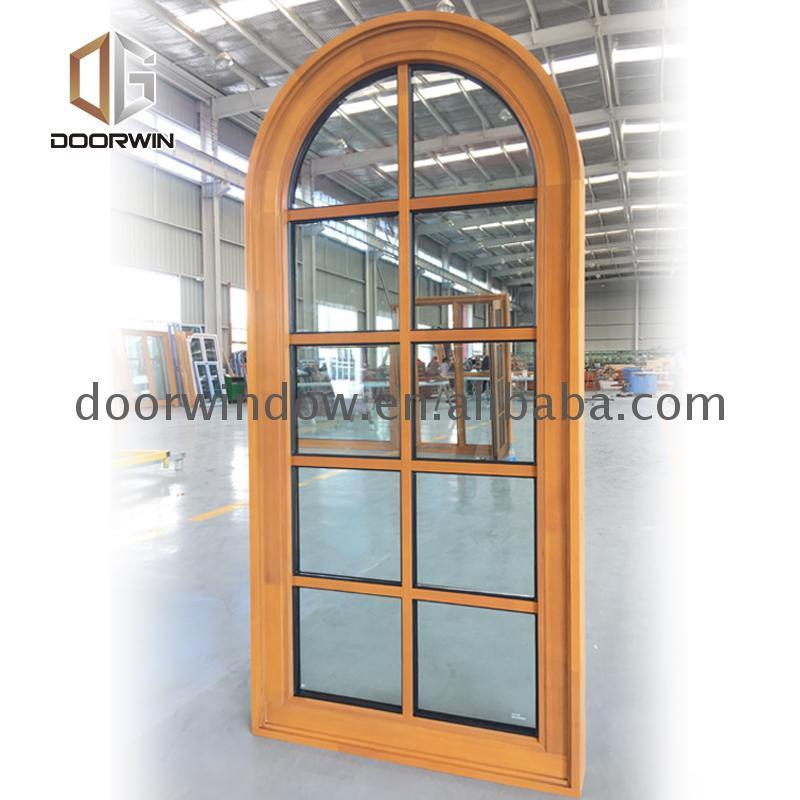 DOORWIN 2021High Quality Wholesale Custom Cheap arch glass window fixed antique arched windows for sale