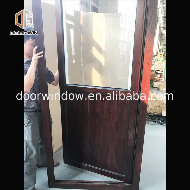 DOORWIN 2021High Quality Wholesale Custom Cheap classic entry doors clad wood