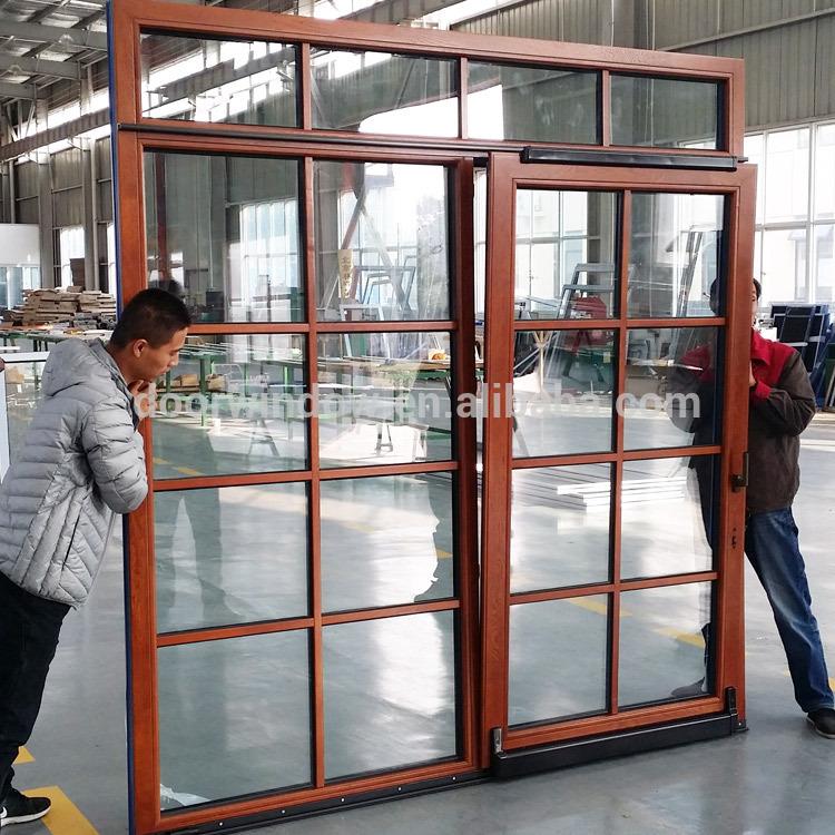 DOORWIN 2021High Quality Wholesale Custom Cheap manufactured home sliding patio doors lowes lift and slide aluminium