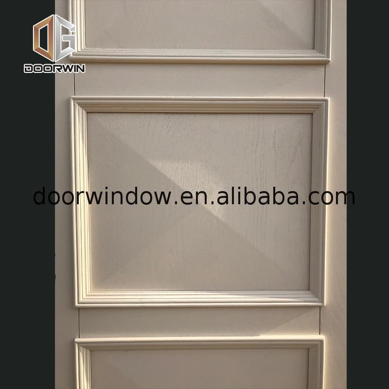 DOORWIN 2021High Quality Wholesale Custom Cheap residential door weatherstripping raised panel pine interior doors styles