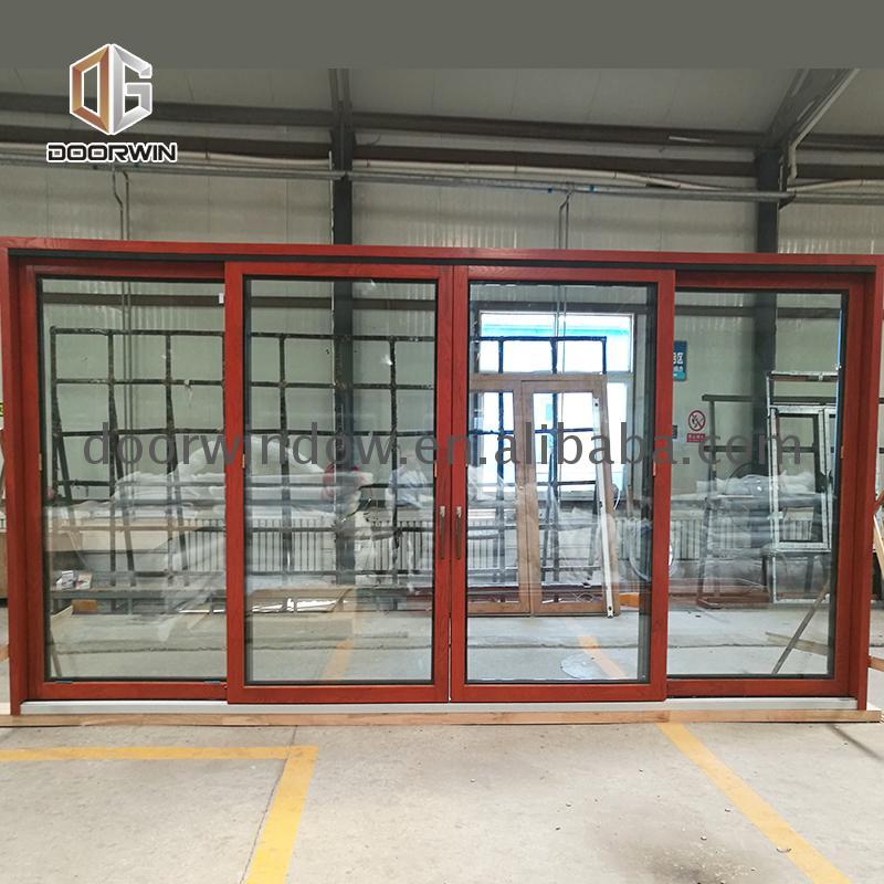 DOORWIN 2021High Quality Wholesale Custom Cheap transparent sliding doors timber perth adelaide