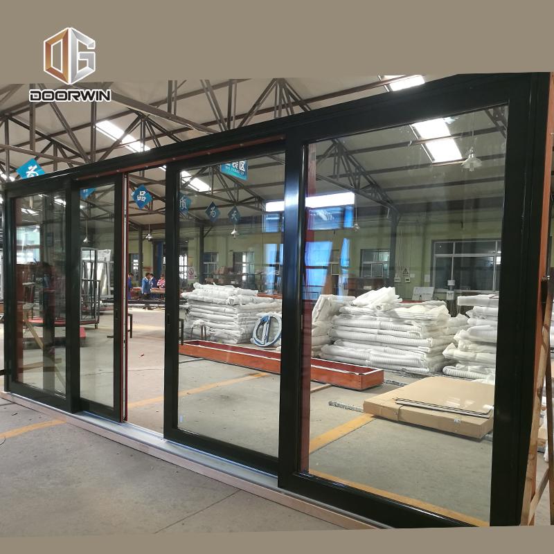 DOORWIN 2021High Quality Wholesale Custom Cheap transparent sliding doors timber perth adelaide