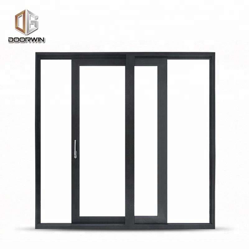 DOORWIN 2021High end customize wooden sliding door with 6 glass panels by CE certified by Doorwin