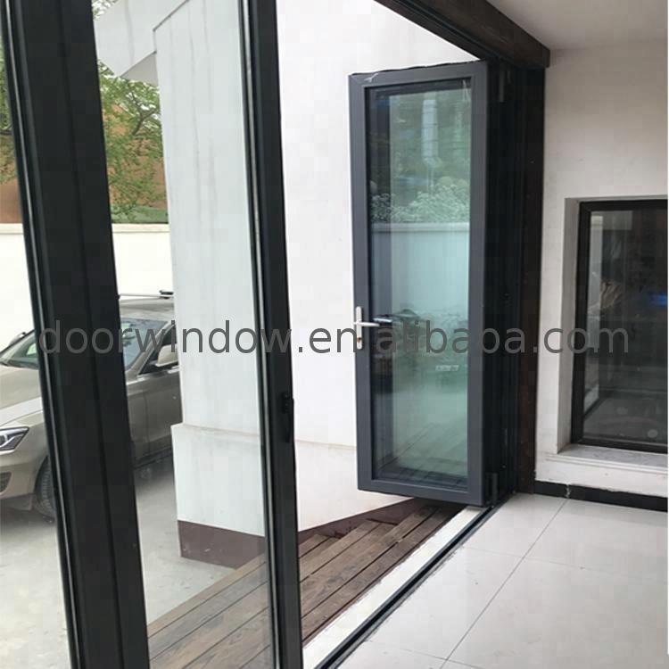 DOORWIN 2021High quality aluminum folding door glass vinyl wall by Doorwin on Alibaba