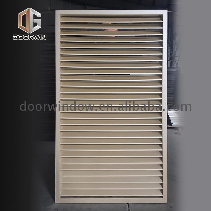 DOORWIN 2021High quality aluminum shutters louver windowby Doorwin on Alibaba