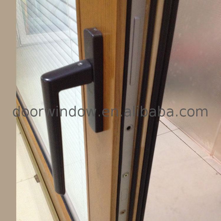 DOORWIN 2021High quality bronze sliding patio door black aluminium doors best