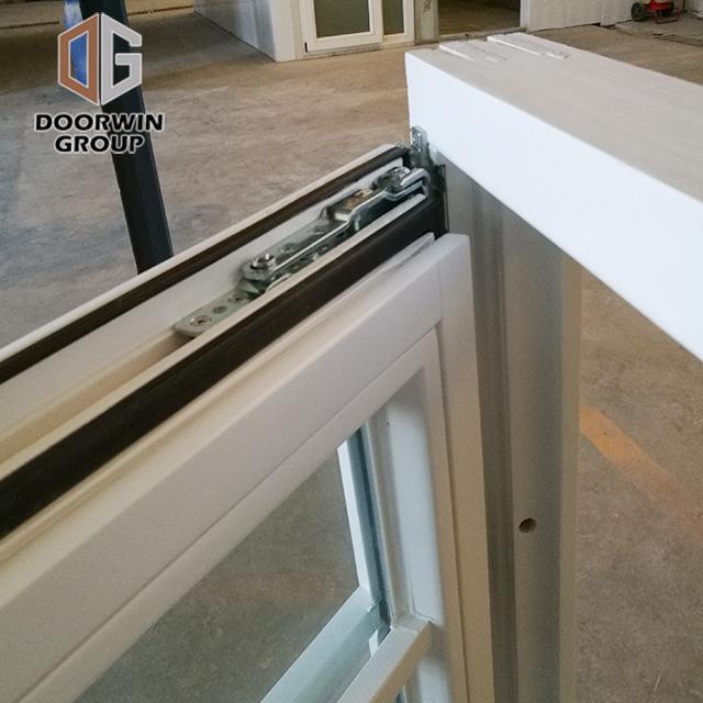 DOORWIN 2021High quality white wood windows front door window security bars