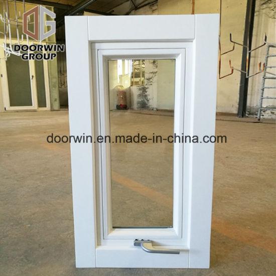 DOORWIN 2021Hot New Products White Casement Window Timber Wood Windows - China Awning, White Stain Finish Color Awning Window