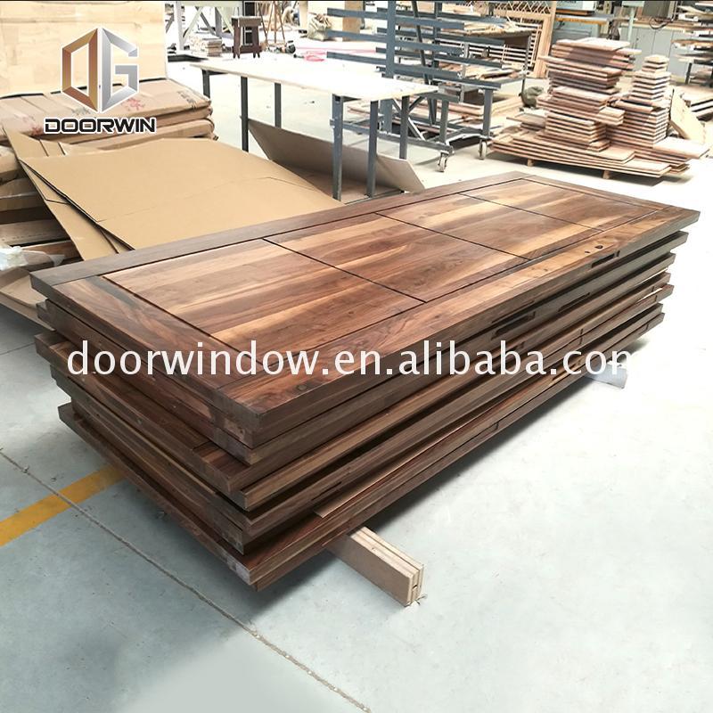 DOORWIN 2021Hot Sale making a wooden door main entrance light wood