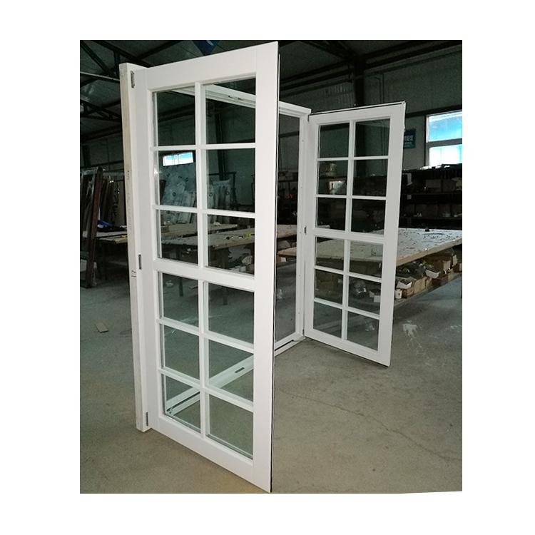DOORWIN 2021Hot sale factory direct white glass french doors double what are window grilles