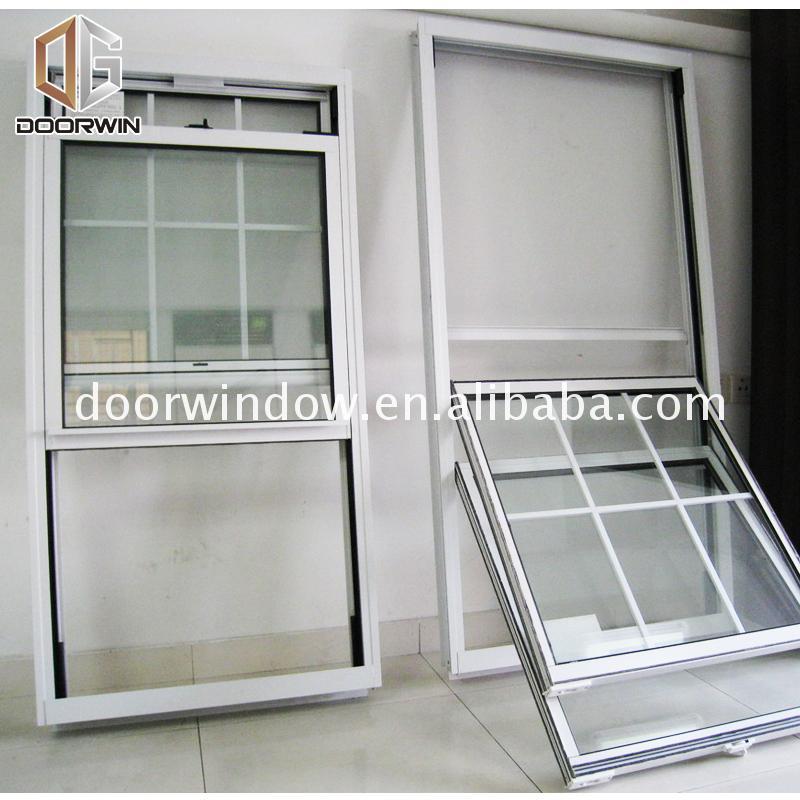 DOORWIN 2021Hot sale factory direct wide double hung windows wholesale aluminium and doors