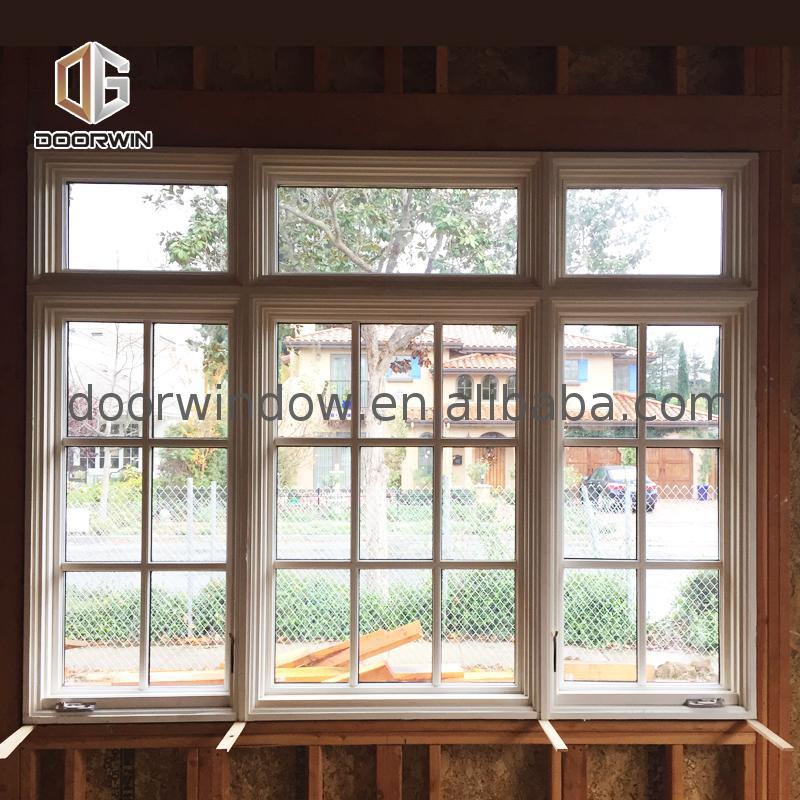 DOORWIN 2021Hot sell wood window details brands vs pvc windows