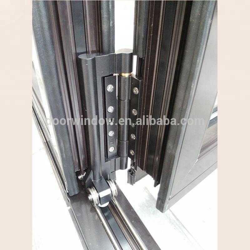 DOORWIN 2021Hot selling products Bi-fold Door With Double Glazed Bi Folding aluminum window and door with fly screenby Doorwin on Alibaba