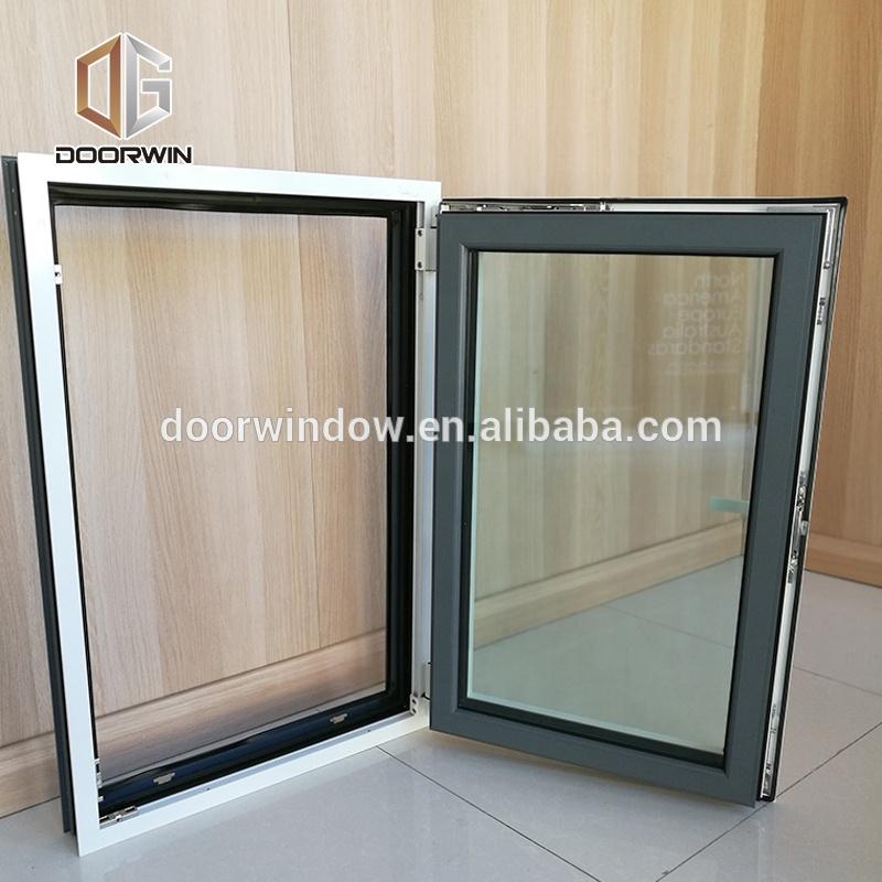 DOORWIN 2021House aluminum windows high quality casement window inward opening by Doorwin