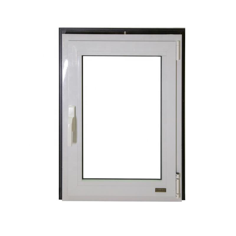 DOORWIN 2021Houston cheap sound proof 36 x 42 white thermal break aluminum casement window by Doorwin
