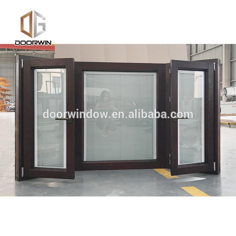 DOORWIN 2021Hurricane impact casement window hot- sale shutters hollow glass by Doorwin on Alibaba