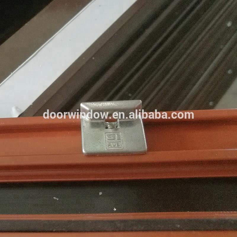 DOORWIN 2021Impact resistant awning windows glass aluminum window hurricane by Doorwin on Alibaba