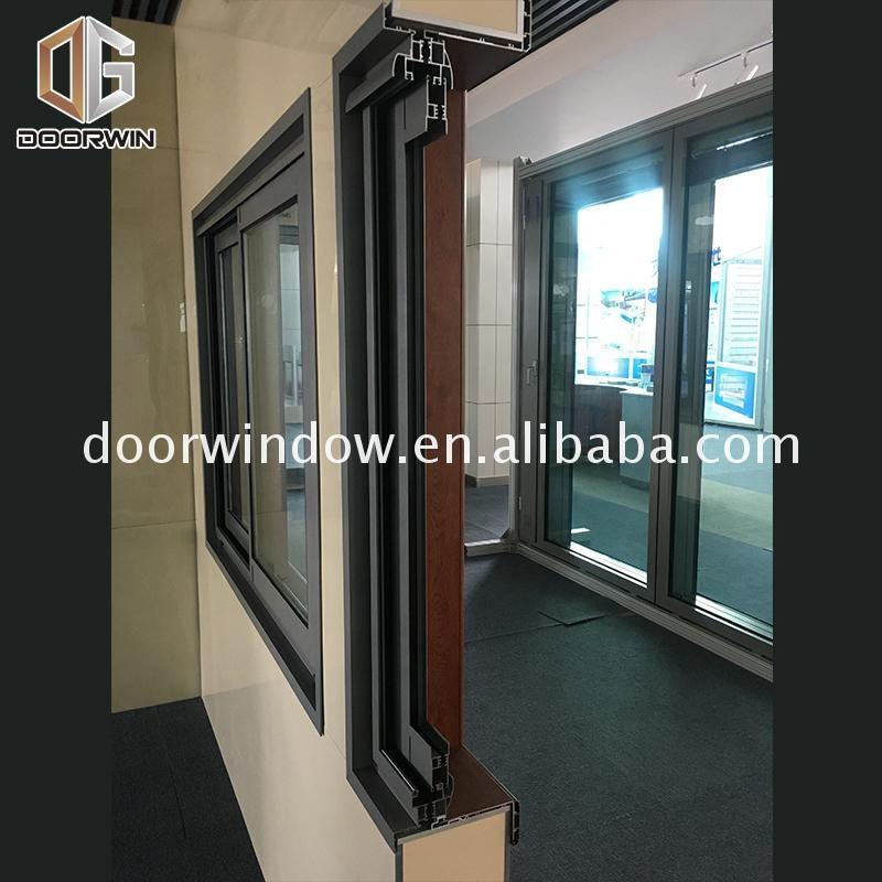 DOORWIN 2021Indian style sliding window grill design aluminium glass lock by Doorwin on Alibaba