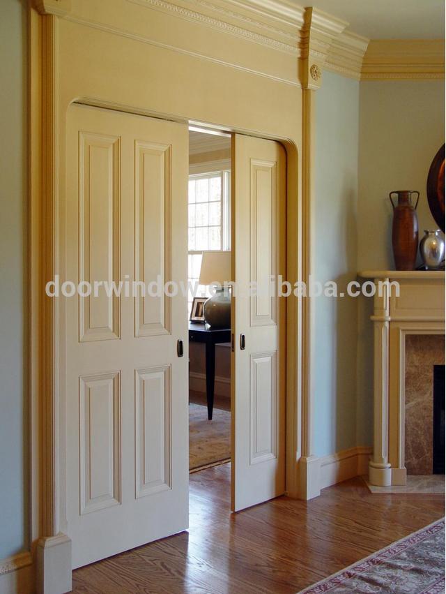 DOORWIN 2021Interior curved wooden door soft close door sliding pocket door from Doorwin by Doorwin