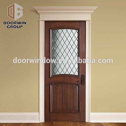 DOORWIN 2021Interior wood door panel inserts swinging doors sliding barn with glass by Doorwin on Alibaba