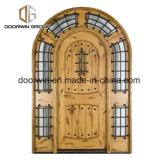 DOORWIN 2021Knotty Alder Rustic Series Solid Wood Entry Door - China Eco-Friendly Aluminium Entrance Door, Entry Door