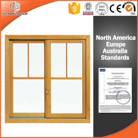 DOORWIN 2021Laminated Glass Wooden Sliding Window, Aluminum Clading Solid Wood Gliding Window, Most Durable Window - China Aluminum Sliding Window, Sliding Window