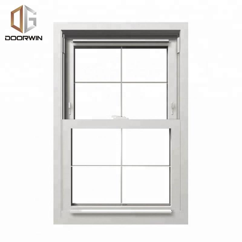 DOORWIN 2021Large high quality top hung window with chemically toughened glass by Doorwin