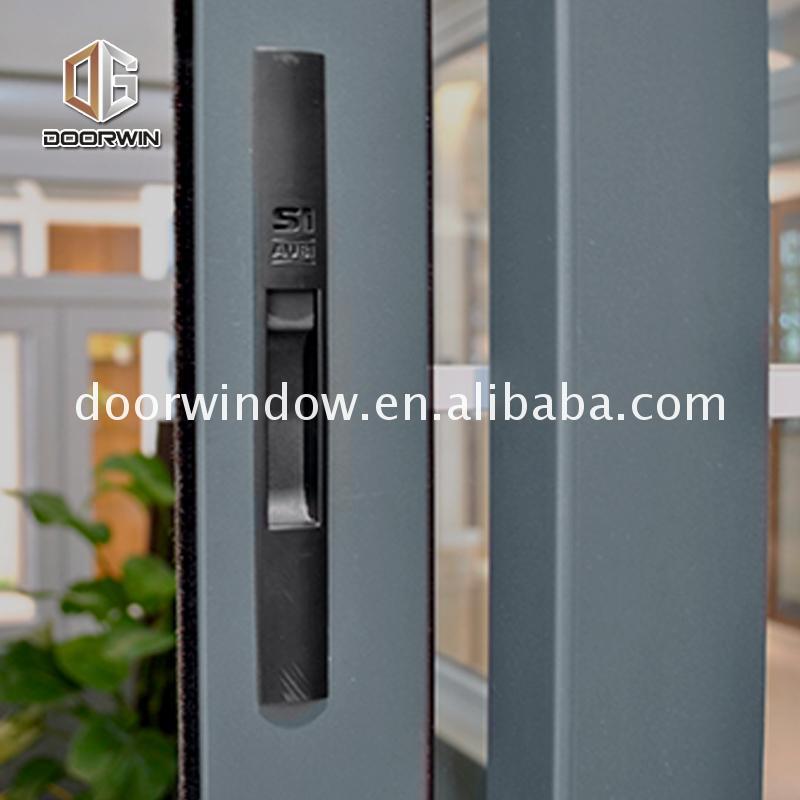 DOORWIN 2021Las Vegas 2019 4 panel aluminum residential sliding window made in china by Doorwin