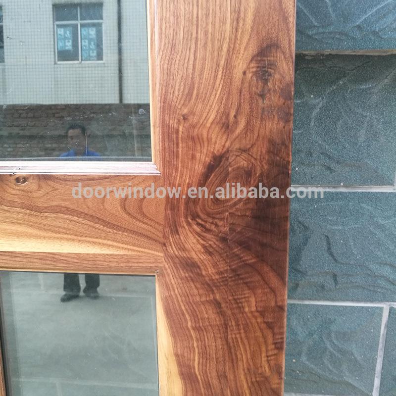 DOORWIN 2021Latest design wooden doors wood door pictures yellow color panel door in alibaba by Doorwin