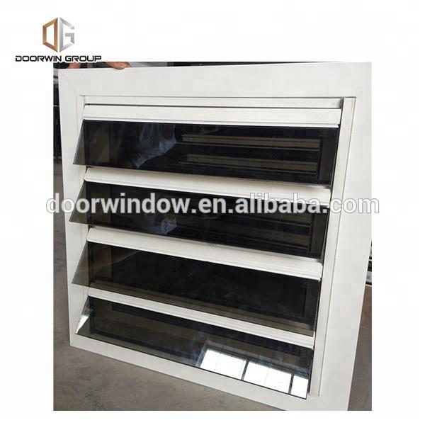 DOORWIN 2021Louver window frames glass interior shutter by Doorwin on Alibaba