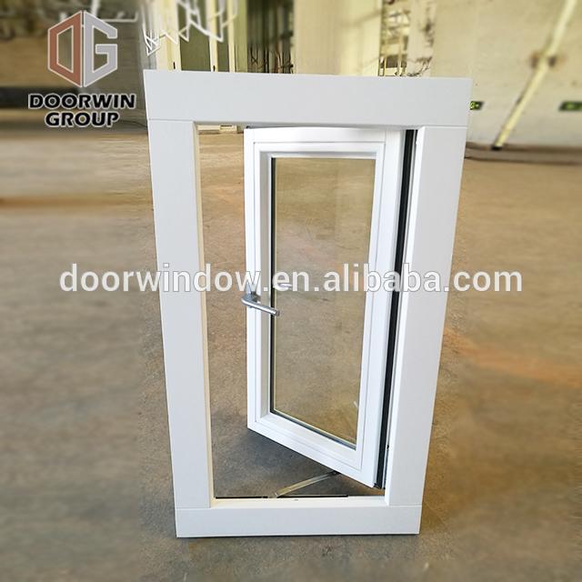 DOORWIN 2021Low-e tempered glass awning window low price high quality moisture proof windows america style