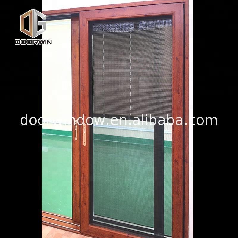 DOORWIN 2021Low price aluminum 96 x 80 sliding glass door with Nigerian style by Doorwin on Alibaba