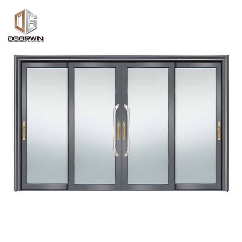 DOORWIN 2021Low prices aluminum sliding door for living room with magnetic lock by Doorwin on Alibaba