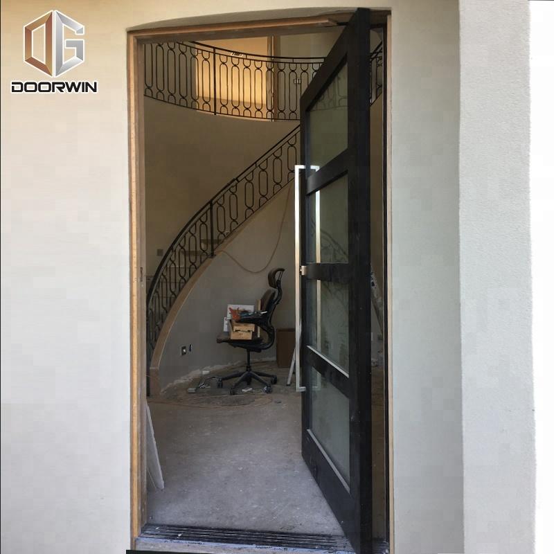 DOORWIN 2021Lowes Aluminum French Doors Exterior residential doors by Doorwin on Alibaba
