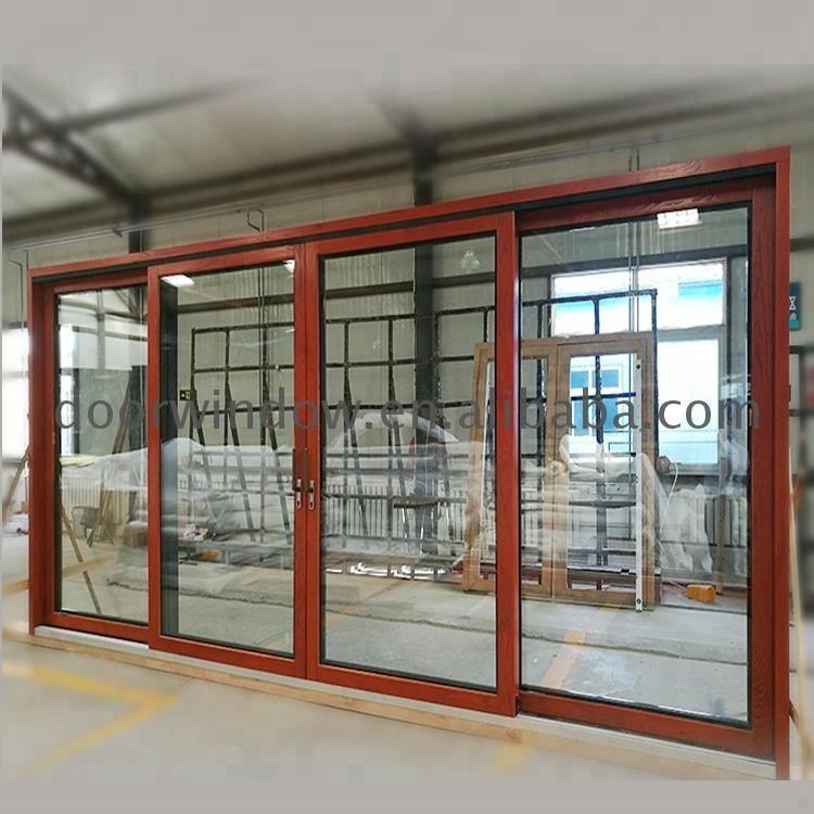 DOORWIN 2021Main door designs double design louver glass patio sliding by Doorwin on Alibaba