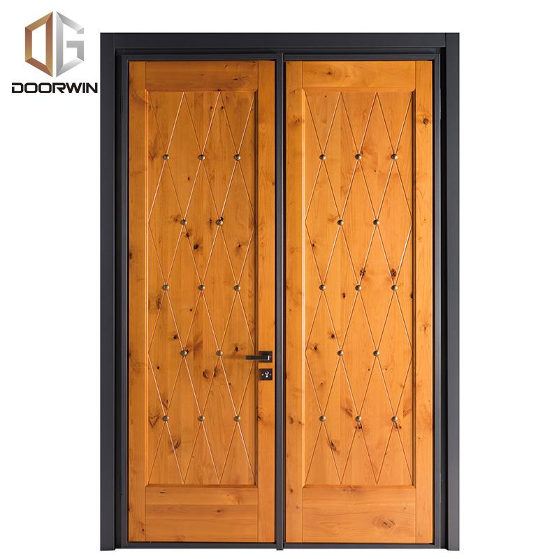 DOORWIN 2021Manufactory Wholesale pvc door vs wood plain oakwood doors