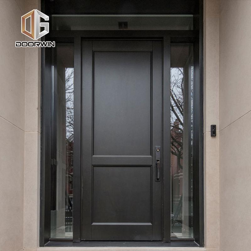 DOORWIN 2021Manufactory direct design of main wooden door decorative doors custom entrance