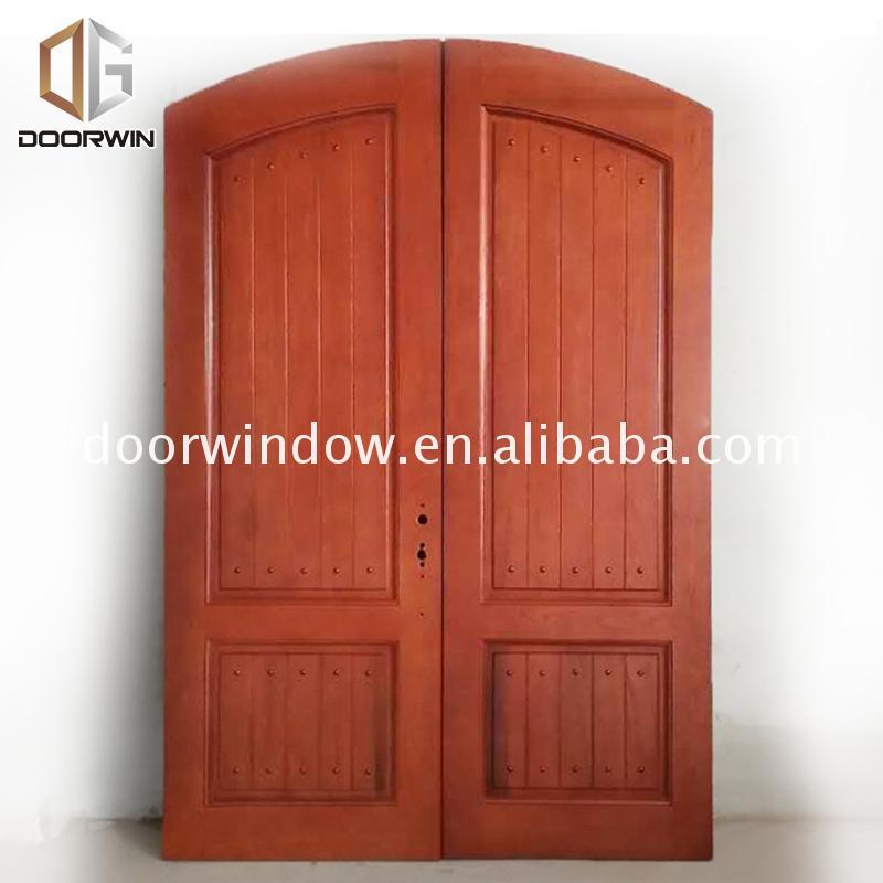 DOORWIN 2021Manufactory direct simple bedroom door round top exterior doors room wood design