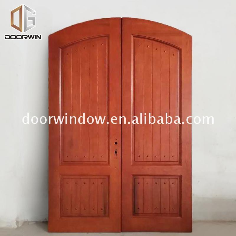 DOORWIN 2021Manufactory direct simple bedroom door round top exterior doors room wood design