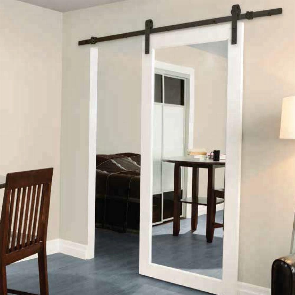 DOORWIN 2021Mirrored Interior Sliding Barn Doorby Doorwin